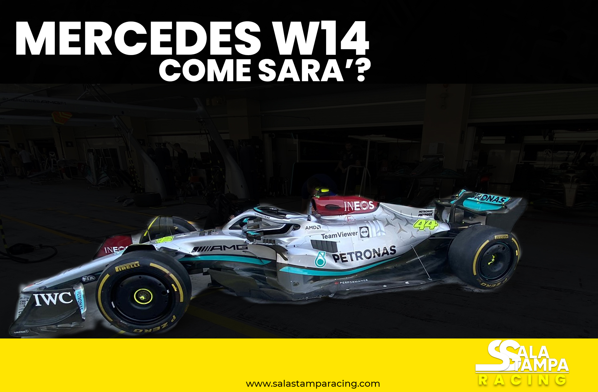 Mercedes F1  W14 cosa sappiamo? - SalaStampaRacing